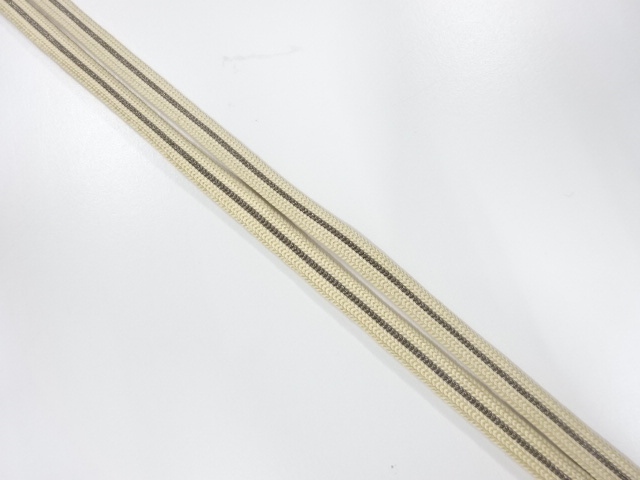 アンティーク　正絹　帯留め用　手組三分紐